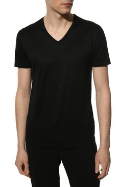 Хлопковая футболка ZEGNA, арт. N2M800070, фото 3