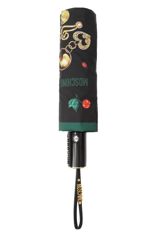 Складной зонт Moschino 8990-0PENCL0SEA Чёрный  8990-0PENCL0SEA Фото 6