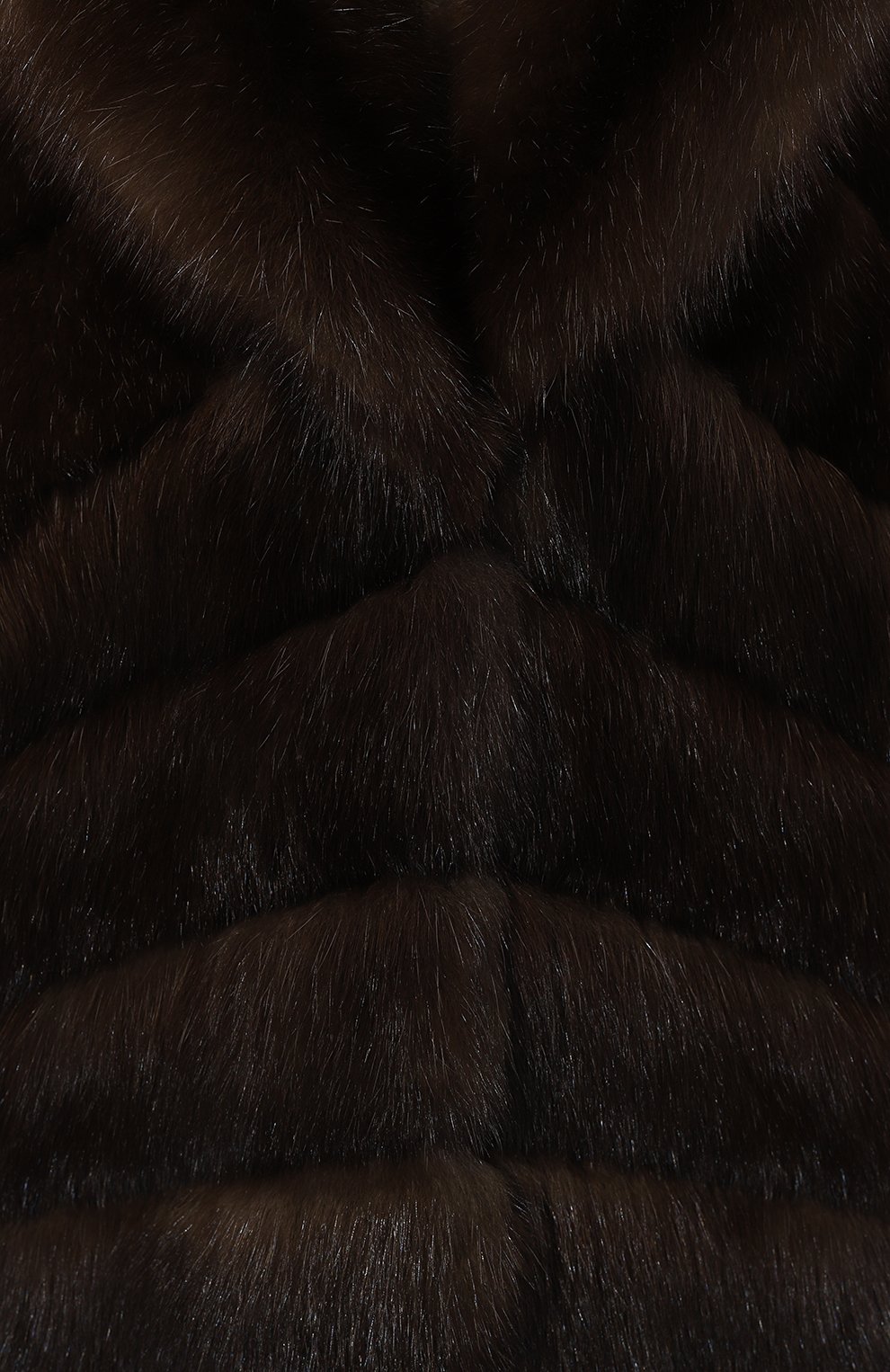 Шуба из меха соболя VICTORIA KUSENKOVA темно-коричневого цвета по цене 3982000 руб., арт. 723500004635, фото 5 Шуба из меха соболя VICTORIA KUSENKOVA, арт. 723500004635, фото 5
