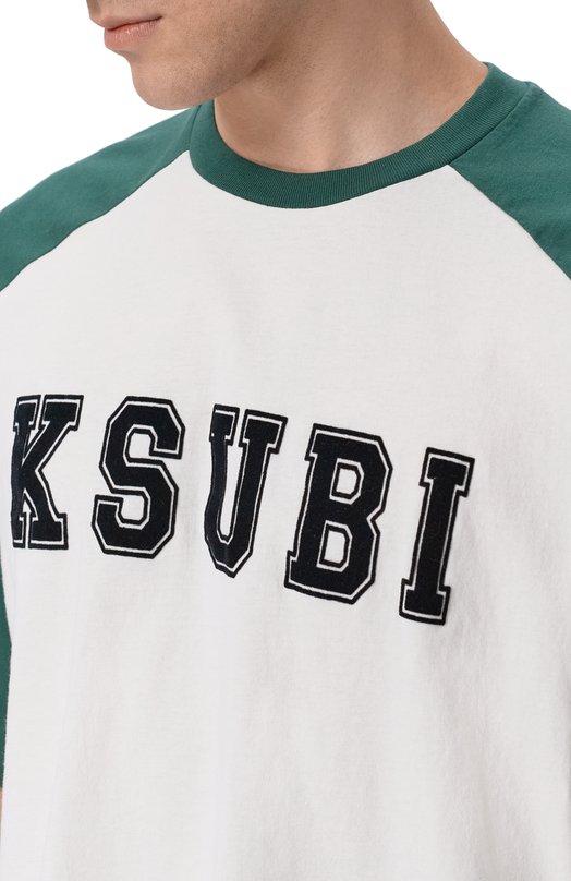 Хлопковая футболка Ksubi MPS26TE104 Зелёный  MPS26TE104 Фото 5