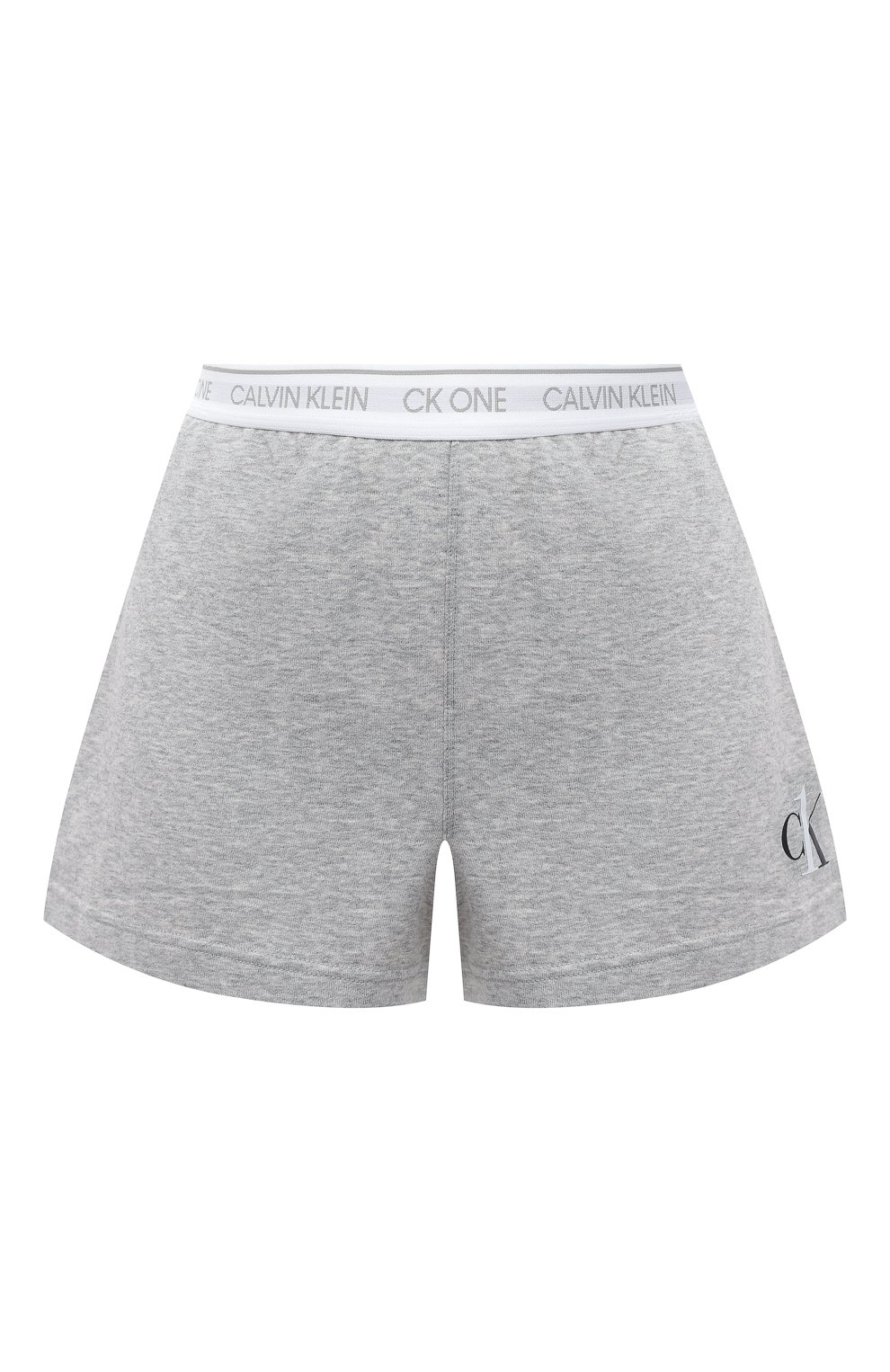 Шорты CALVIN KLEIN серого цвета по цене 4815 руб., арт. QS6428E, фото 1 Шорты CALVIN KLEIN, арт. QS6428E, фото 1