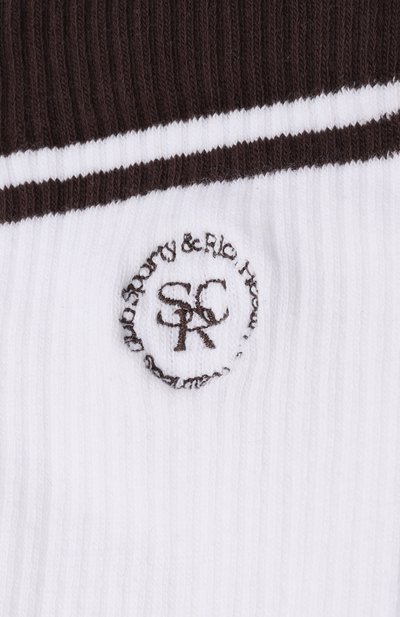 Хлопковые носки SPORTY AND RICH, арт. AC02765305WH11, фото 2