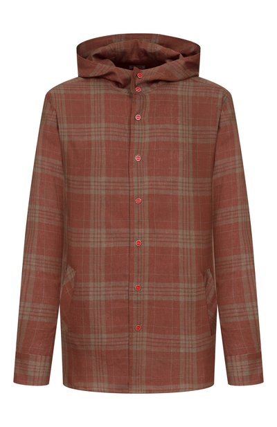 Мужская льняная рубашка KITON, арт. UMCMARH0926910