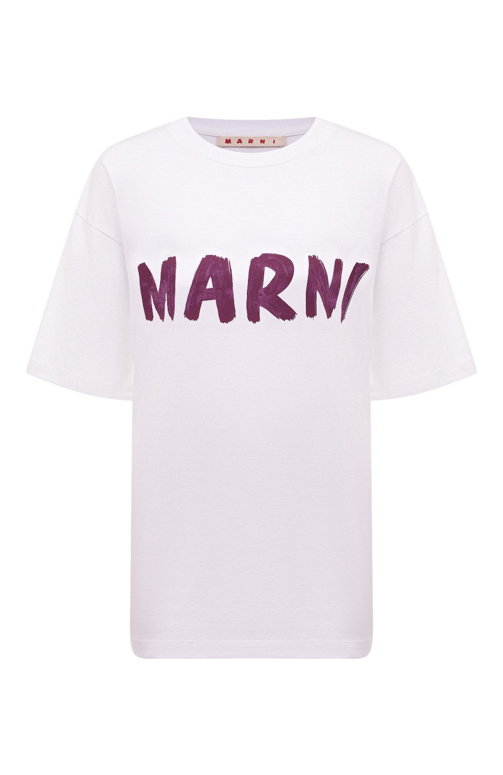 Хлопковая футболка MARNI, арт. THJET49EPH/USCS11, фото 1