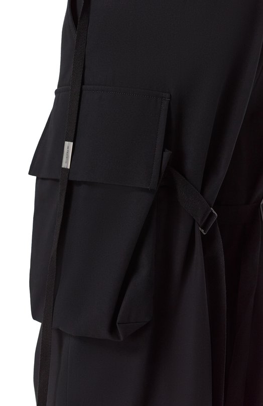 Хлопковые брюки-карго Ann Demeulemeester B0012456/FA431 Чёрный  B0012456/FA431 Фото 5