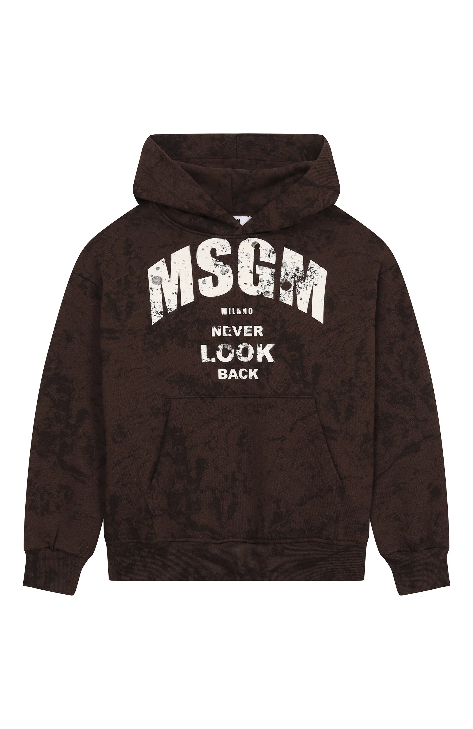 Хлопковое худи MSGM KIDS, арт. F6MSJBHS318, фото 1