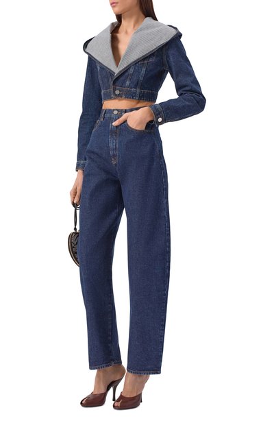 Женская джинсовая куртка ALAIA, арт. AA9V0306D014C