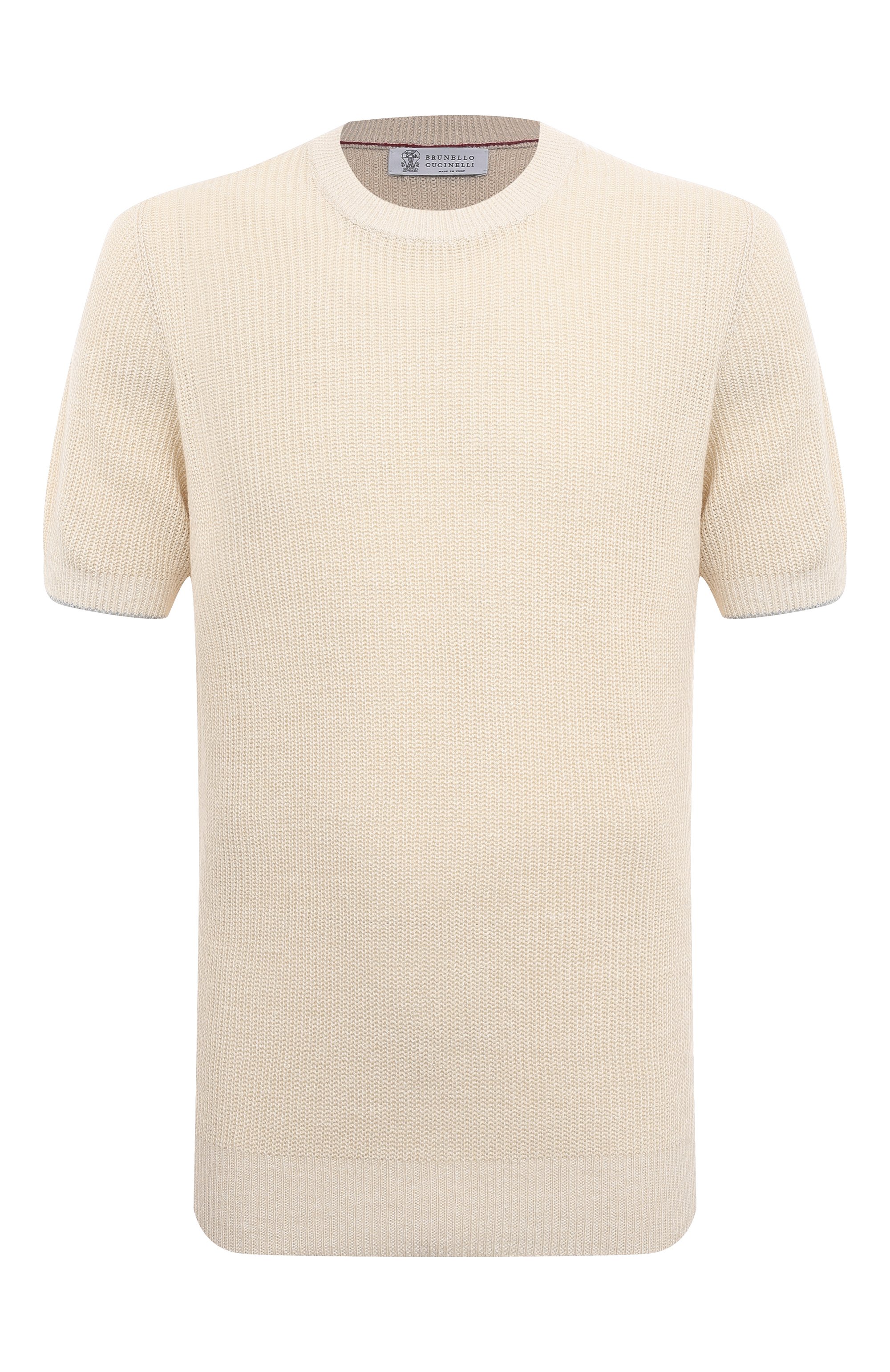 Джемпер изо льна и хлопка BRUNELLO CUCINELLI, арт. M2L70B2257, фото 1