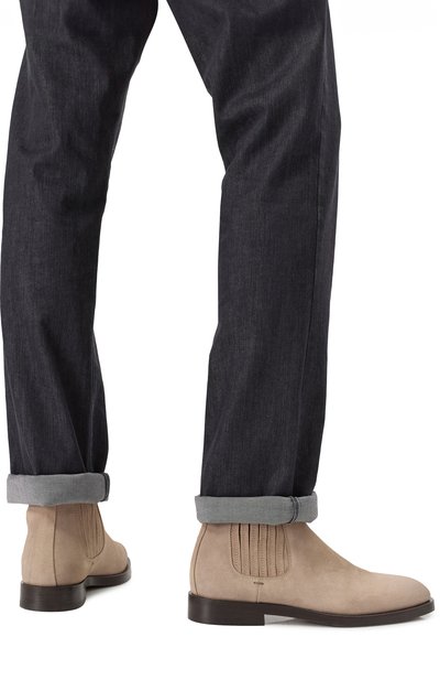 Замшевые челси BRUNELLO CUCINELLI, арт. MZUPLHV715, фото 3