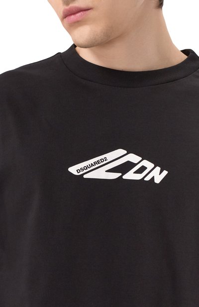 Хлопковый лонгслив icon DSQUARED2, арт. S79GC0099/D20033, фото 5