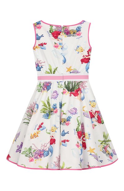 Хлопковое платье MONNALISA, арт. 113930, фото 2