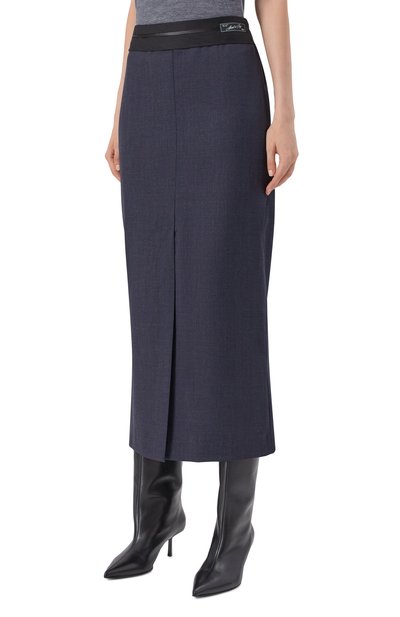 Шерстяная юбка ERIKA CAVALLINI, арт. P5WZ18, фото 3