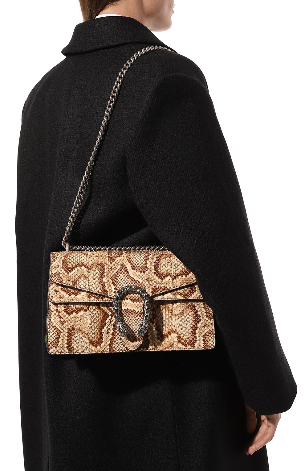 Сумка dionysus small из кожи питона GUCCI, арт. 400249 LZLBX, фото 2