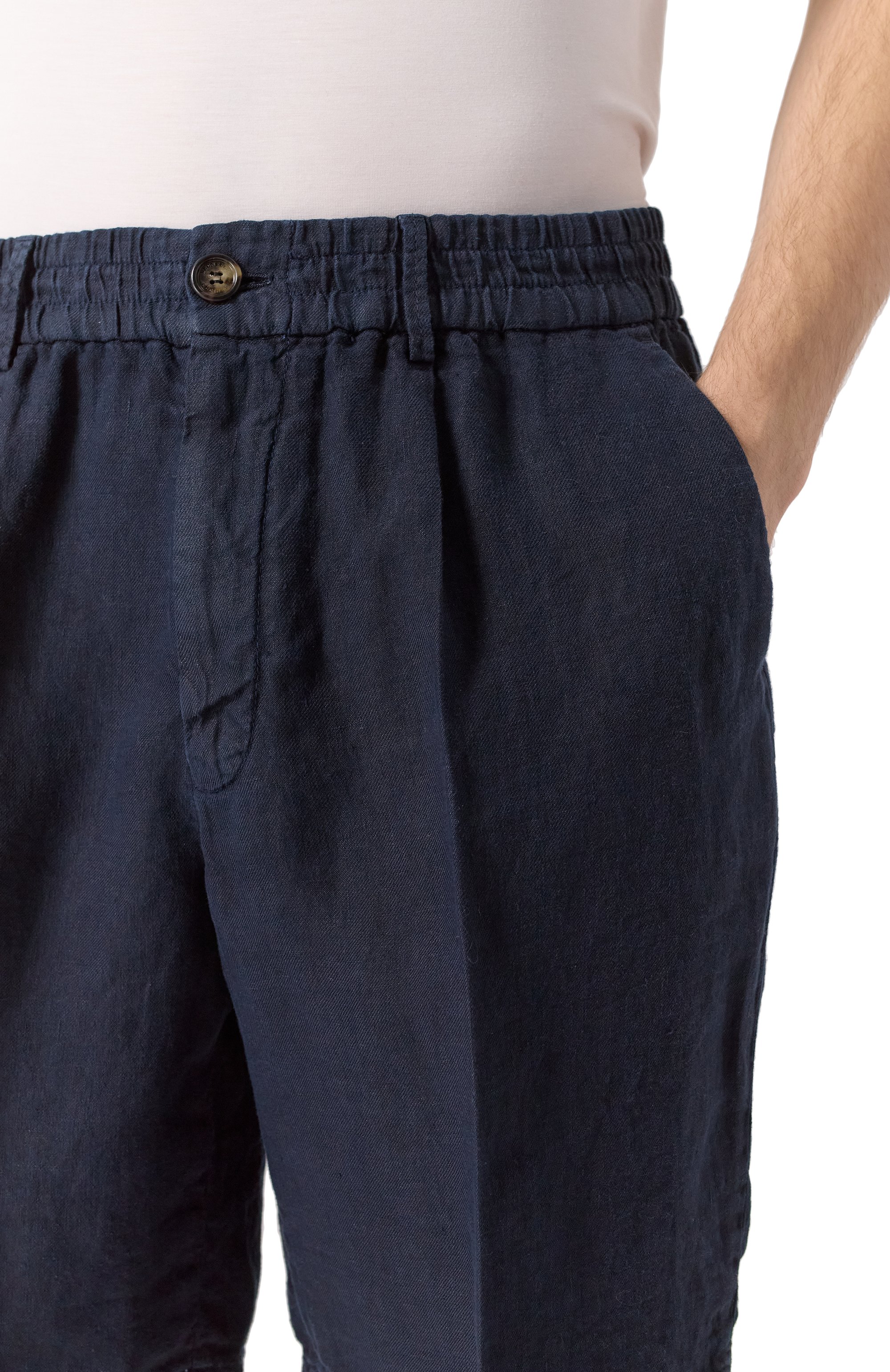 Льняные шорты BRUNELLO CUCINELLI, арт. M243DU0065, фото 5