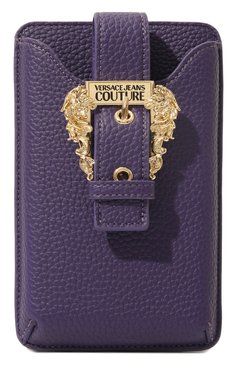 Чехол для iphone VERSACE JEANS COUTURE фиолетового цвета, арт. 75VA4BFW/ZS413 | Фото 1 (Региональные ограничения белый список (Axapta Mercury): Не проставлено; Нос: Не проставлено)