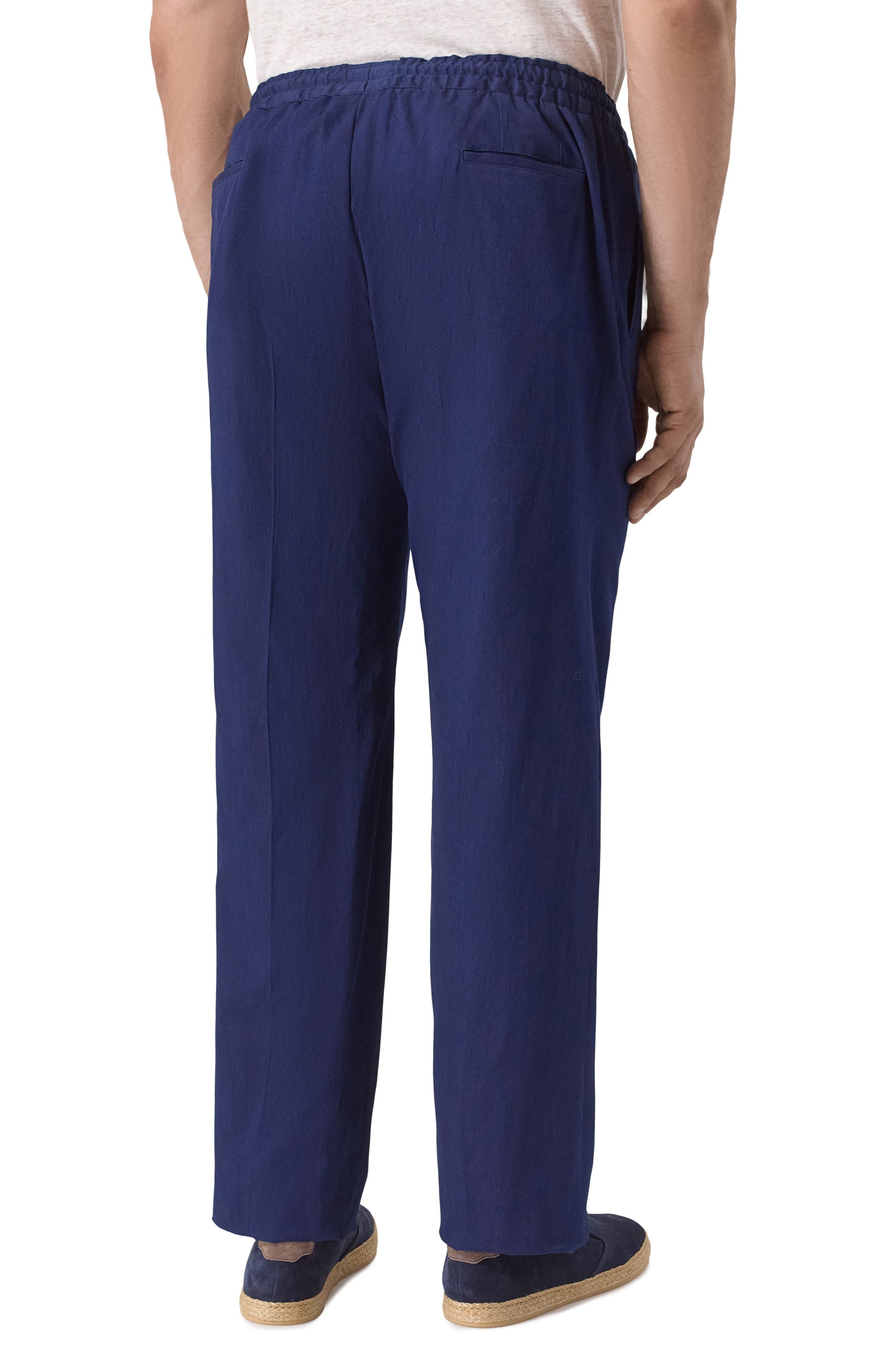 Хлопковые брюки KITON, арт. UPN01H0922601, фото 4