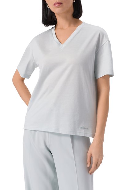 Футболка из шелка и хлопка KITON, арт. D59420K0925F01, фото 3