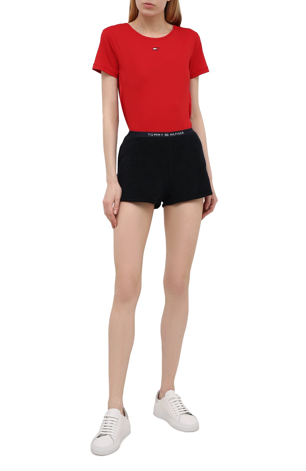 Хлопковые шорты TOMMY HILFIGER, арт. UW0UW02881, фото 2