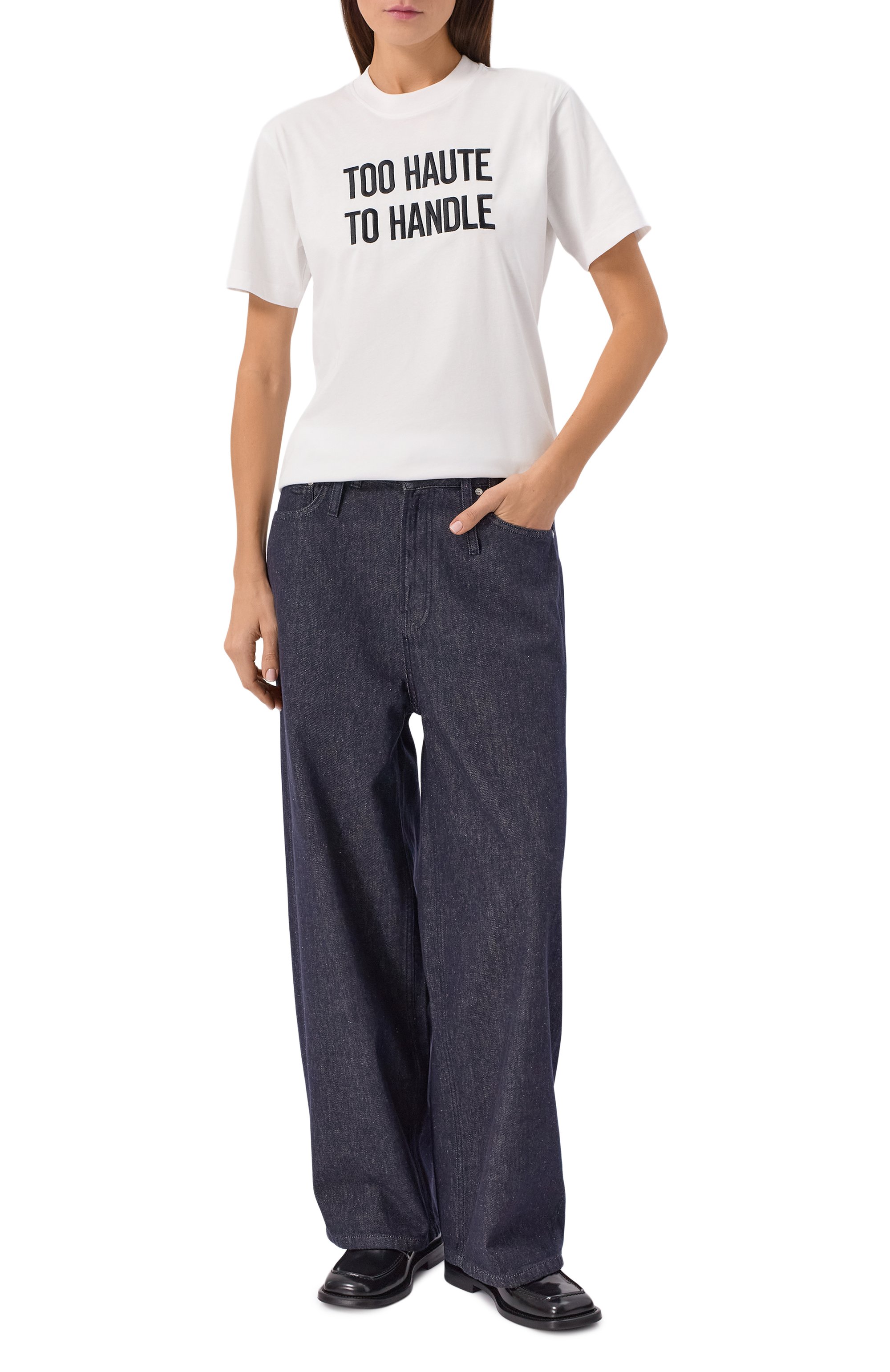 Хлопковая футболка MOSCHINO, арт. J0704/5441, фото 2