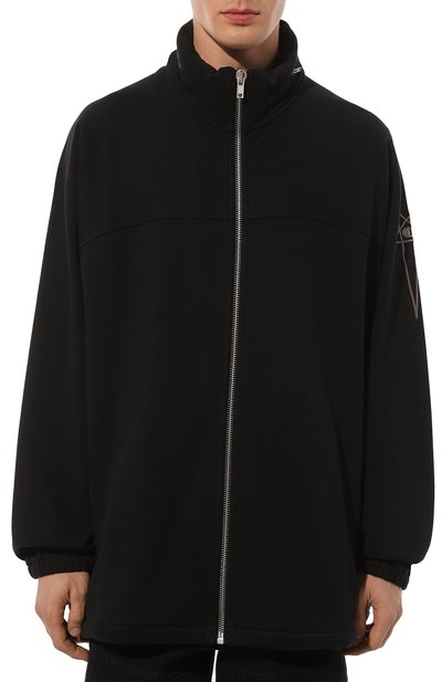 Хлопковая толстовка rick owens x champion jumbo windbreaker RICK OWENS, арт. CM01D0467/CHFE, фото 3