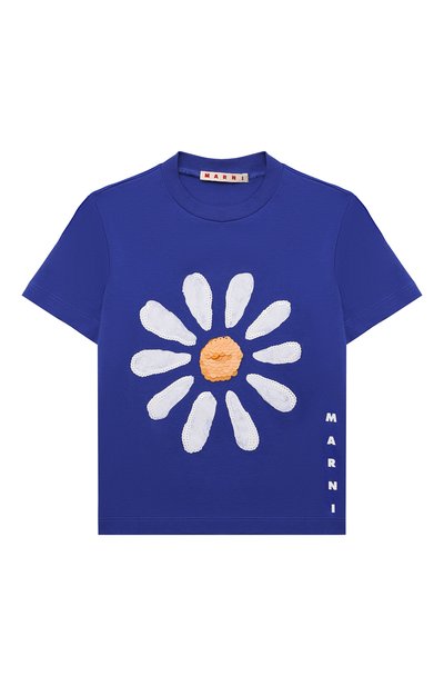 Хлопковая футболка MARNI, арт. M00796/M00H7, фото 1