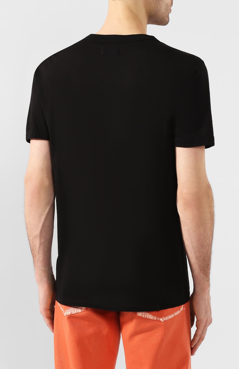 Хлопковая футболка RTA, арт. MH9347-7121BLK, фото 4