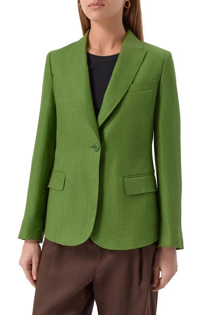 Льняной жакет WEEKEND MAX MARA, арт. NALUT, фото 3