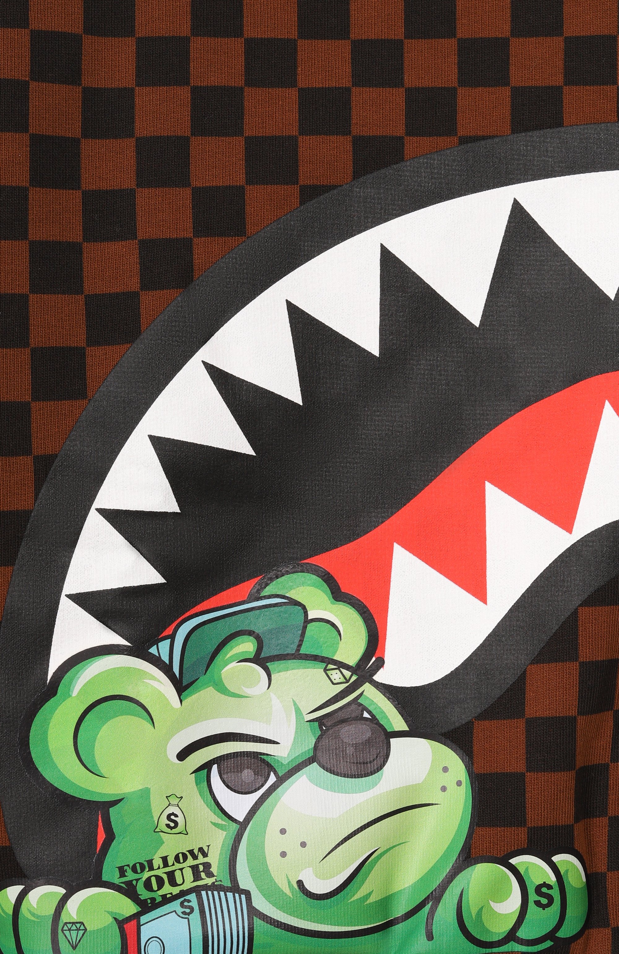 Хлопковая толстовка SPRAYGROUND, арт. SPY1393E, фото 3