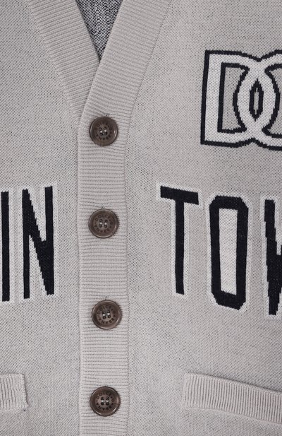 Шерстяной кардиган DOLCE & GABBANA, арт. L4KWH0/JDVBB/8-12+, фото 3