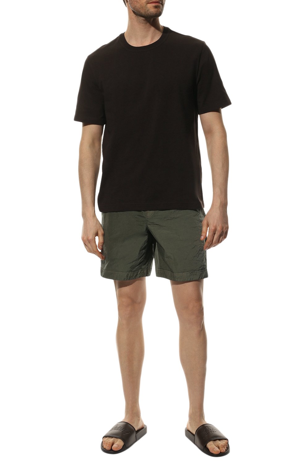 Кожаные шлепанцы BRIONI, арт. QYQB0L/P1705, фото 2