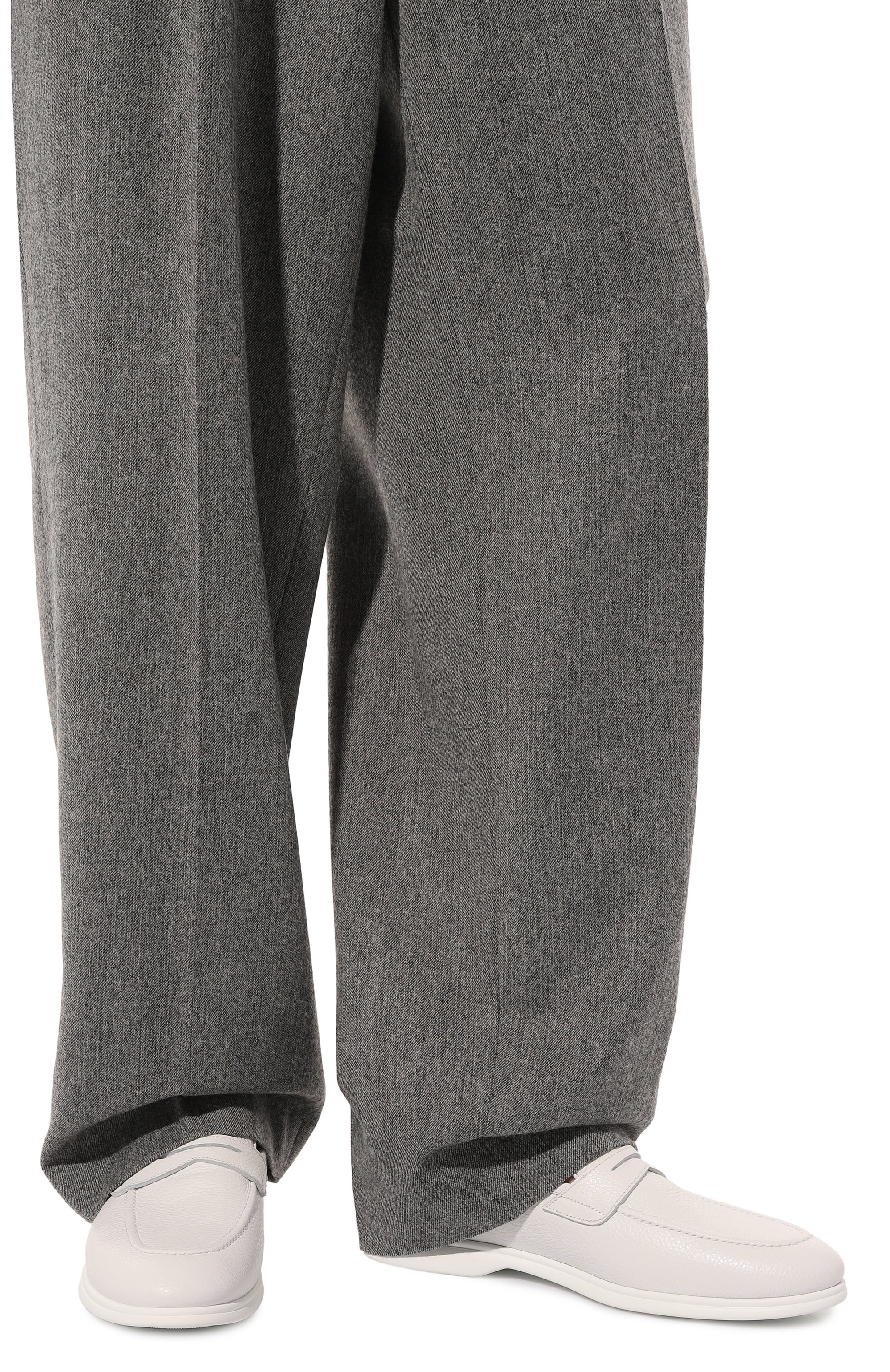 Кожаные пенни-лоферы KITON, арт. USSA075N01073, фото 3