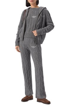 Свитер из кашемира и шерсти sporty & rich x le bristol paris SPORTY AND RICH, арт. WS066517619GY03, фото 2