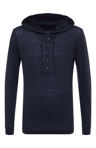 Мужская льняной лонгслив-хенли 120% LINO, арт. Y0M7553/000E908/S00