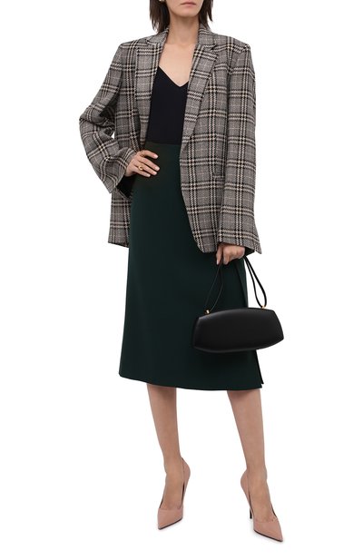 Топ JIL SANDER черного цвета по цене 16850 руб., арт. JSWT705046-WT477108, фото 2 Топ JIL SANDER, арт. JSWT705046-WT477108, фото 2