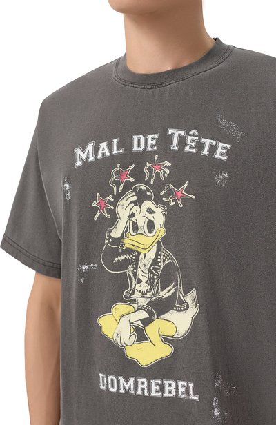 Хлопковая футболка DOMREBEL, арт. M HEADACHE/T-SHIRT, фото 5