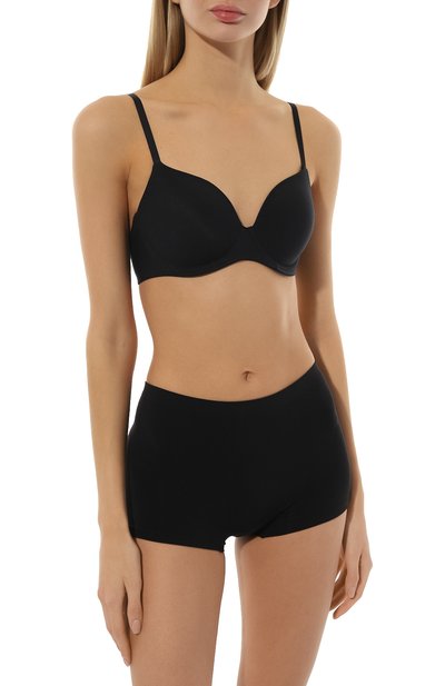 Бюстгальтер с плотной чашкой HANRO черного цвета по цене 15490 руб., арт. 071382., фото 2 Бюстгальтер с плотной чашкой HANRO, арт. 071382., фото 2