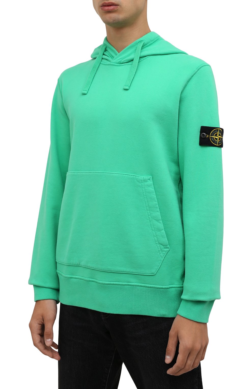 Хлопковое худи STONE ISLAND, арт. 751564120, фото 3