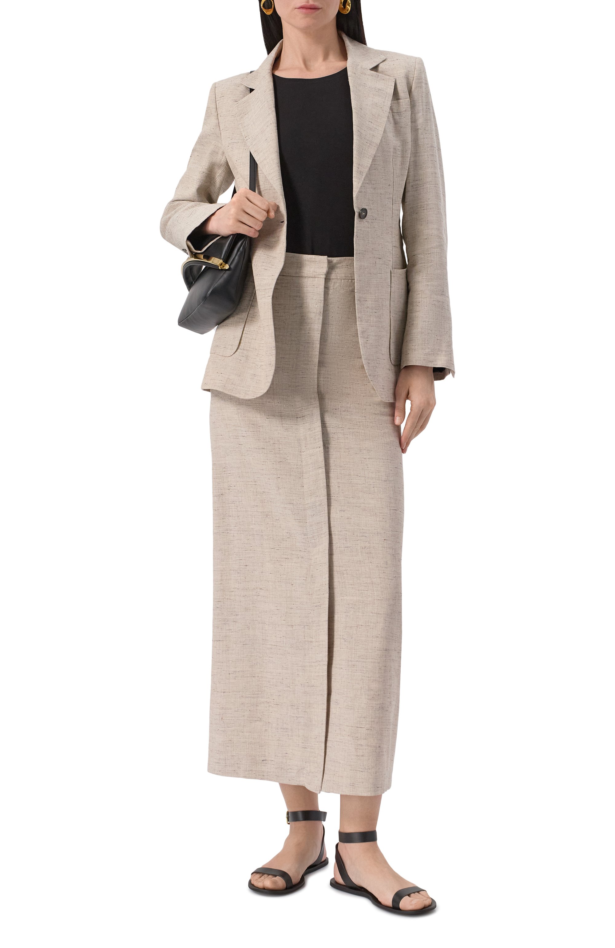 Юбка из вискозы и льна ERIKA CAVALLINI, арт. P5S003, фото 2