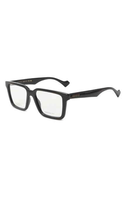 Женские оправа GUCCI черного цвета, арт. GG1729 005 | Фото 1 (Региональные ограничения белый список (Axapta Mercury): Не проставлено; Нос: Не проставлено)