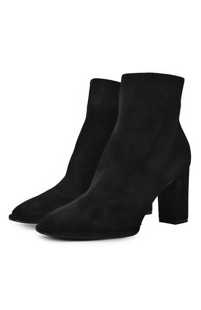 Замшевые ботильоны elsa LE SILLA черного цвета по цене 79950 руб., арт. 7071R080R3LLP0W, фото 1 Замшевые ботильоны elsa LE SILLA, арт. 7071R080R3LLP0W, фото 1