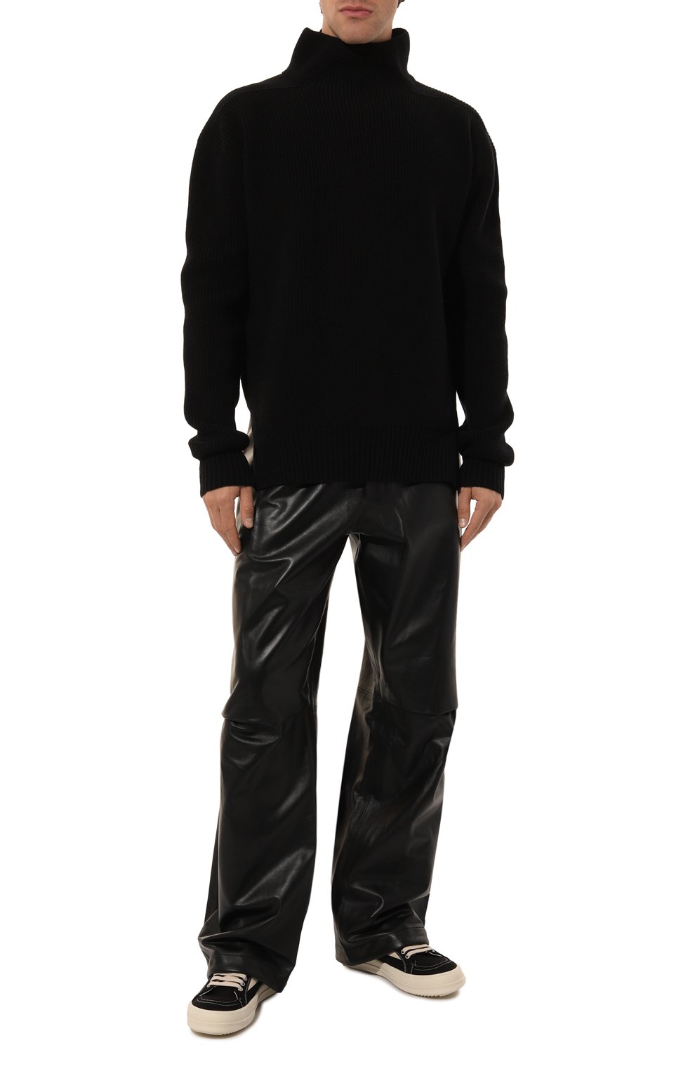 Шерстяной свитер RICK OWENS, арт. RU02D6648/KWV, фото 2