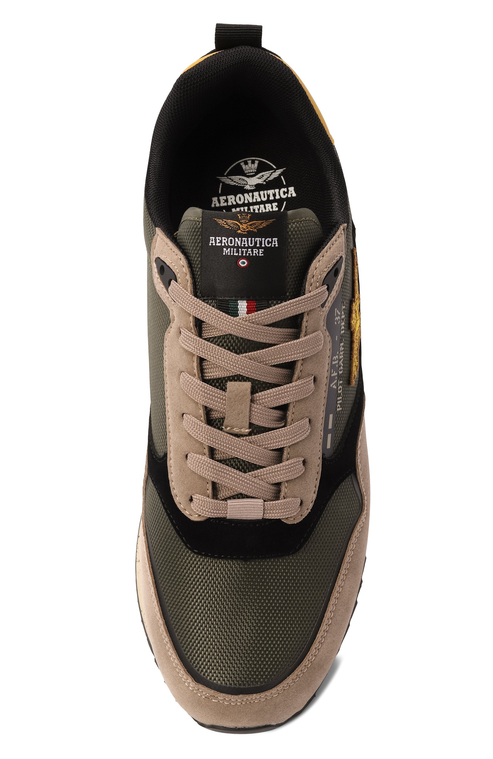 Комбинированные кроссовки AERONAUTICA MILITARE, арт. 262SC0288U/CT03545, фото 5