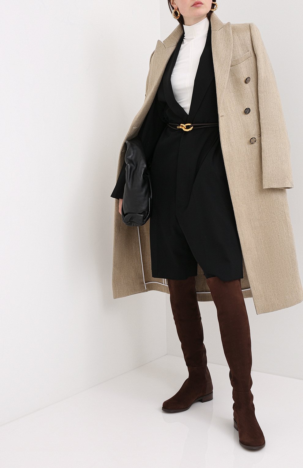 Замшевые ботфорты STUART WEITZMAN, арт. S4465, фото 2