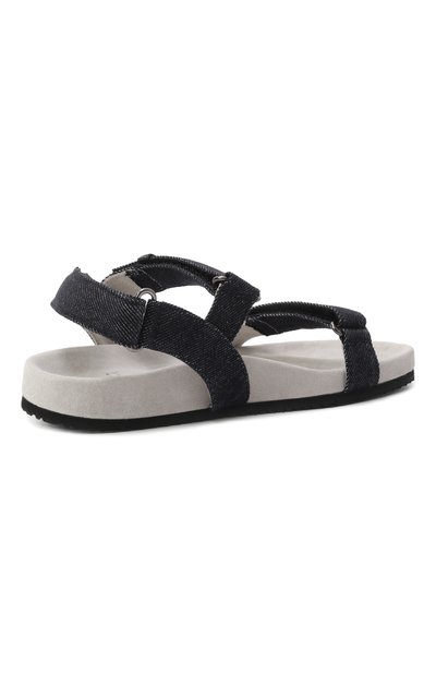 Текстильные сандалии BRUNELLO CUCINELLI, арт. BZ1151G414, фото 3