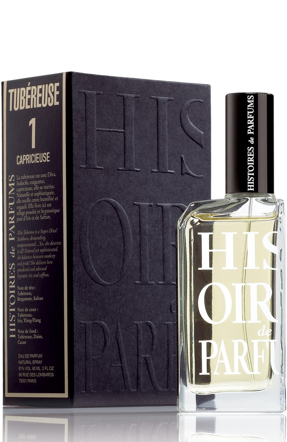 Парфюмерная вода tubereuse 1 capricieuse (60ml) HISTOIRES DE PARFUMS, арт. TUB160, фото 1