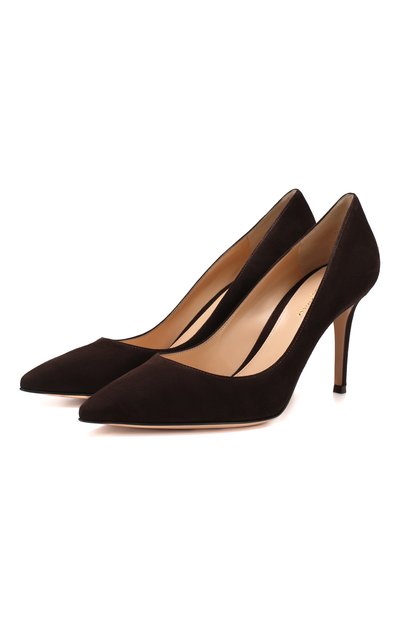 Замшевые туфли gianvito 85 GIANVITO ROSSI, арт. G24580.85RIC.CAM, фото 1