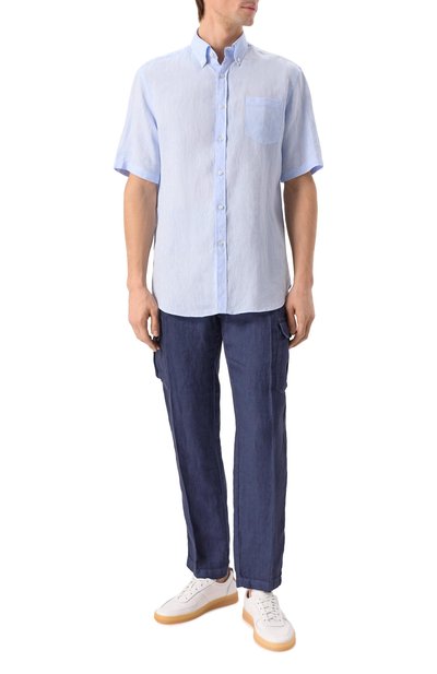 Льняная рубашка PAUL&SHARK, арт. 25413007/50, фото 2