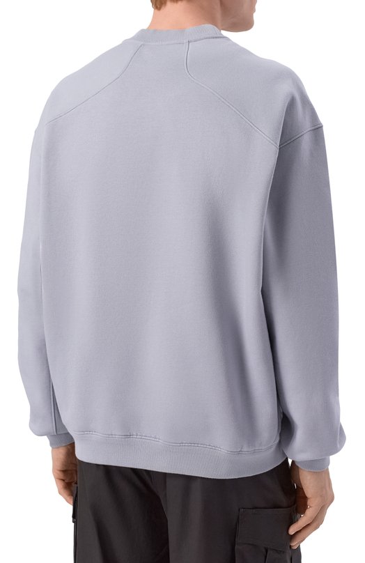 Хлопковый свитшот Dolce & Gabbana G9CAEZ/HU7VX Серый  G9CAEZ/HU7VX Фото 4