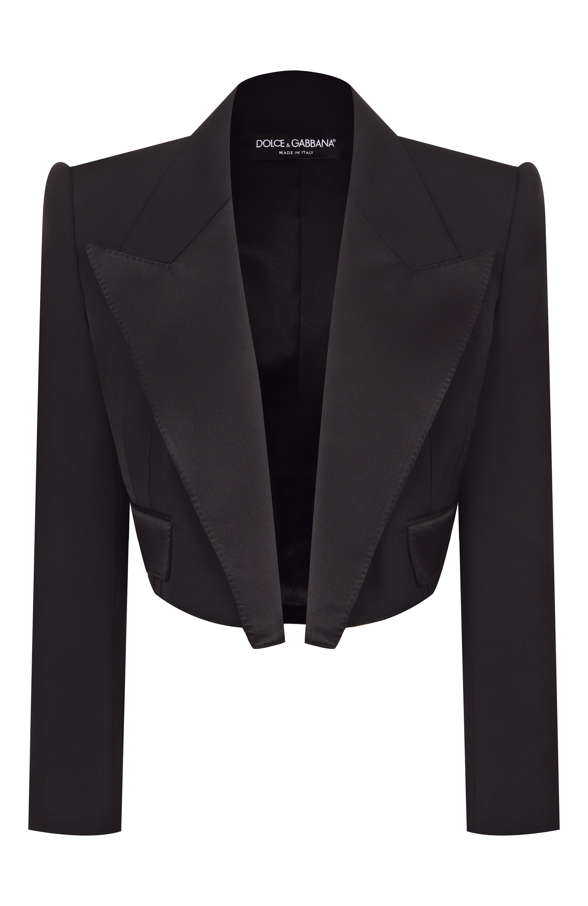 Жакет из шерсти и шелка DOLCE & GABBANA, арт. F299RT/FU21E, фото 1