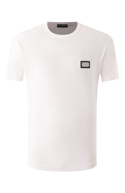 Мужская хлопковая футболка DOLCE & GABBANA, арт. G8PT1T/G7F2I